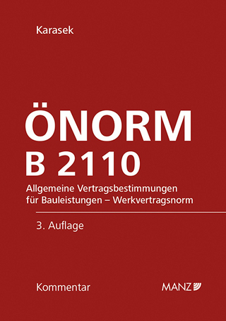 ÖNORM B 2110 - Georg Karasek