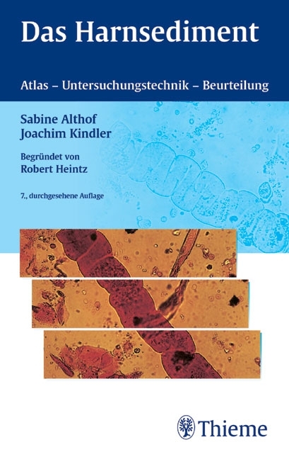 Das Harnsediment - Sabine Althof, Joachim Kindler