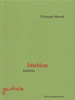 lidschluss - Christoph Wenzel