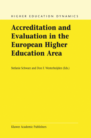 Accreditation and Evaluation in the European Higher Education Area - Stefanie Schwarz; Don F. Westerheijden