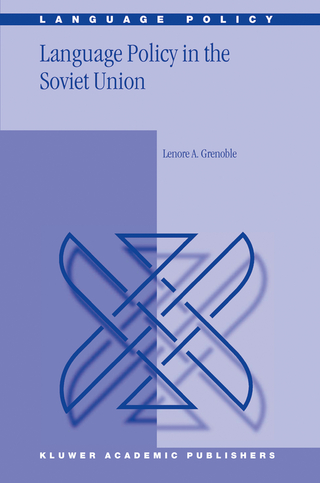 Language Policy in the Soviet Union - L.A. Grenoble