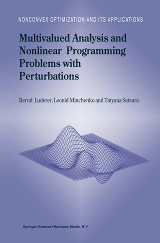Multivalued Analysis and Nonlinear Programming Problems with Perturbations - B. Luderer; L. Minchenko; T. Satsura