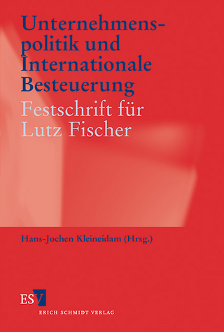 Unternehmenspolitik und Internationale Besteuerung - Hans-Jochen Kleineidam