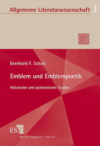 Emblem und Emblempoetik - Bernhard F. Scholz