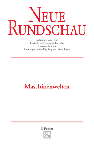Neue Rundschau 2003/2 - Hans Jürgen Balmes; Helmut Mayer