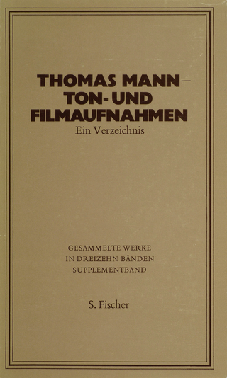 Thomas Mann - Ton- und Filmaufnahmen - Thomas Mann