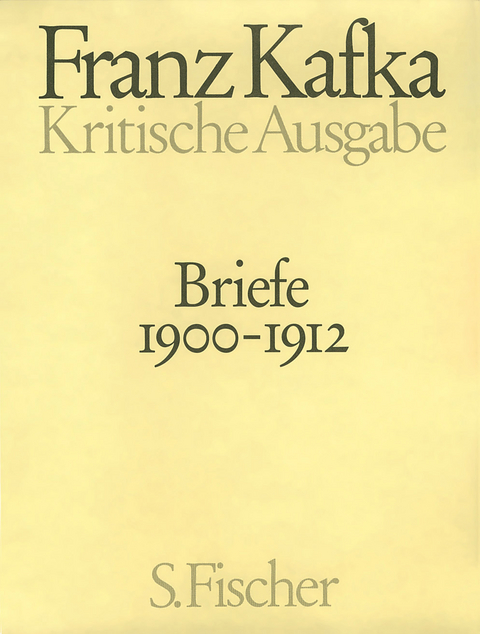 Briefe 1900-1912 - Franz Kafka