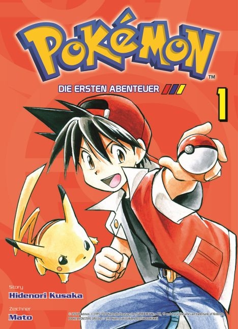 Pokémon - Die ersten Abenteuer 01 - Hidenori Kusaka,  Mato