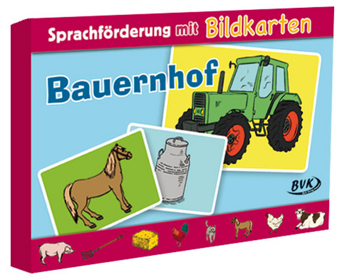 Sprachförderung mit Bildkarten Bauernhof - Christiane Stedeler-Gabriel