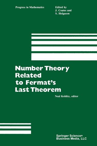 Number Theory Related to Fermat?s Last Theorem - Koblitz