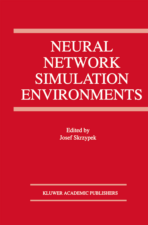 Neural Network Simulation Environments - 