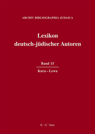 Lexikon deutsch-jüdischer Autoren / Kura - Lewa