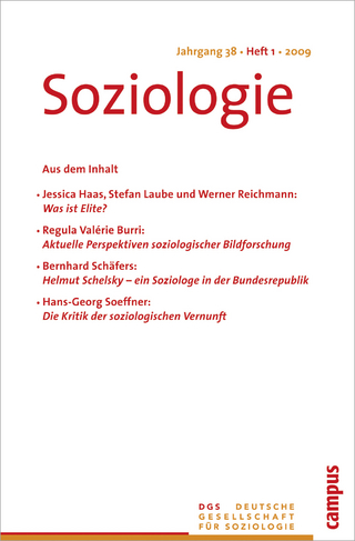 Soziologie 1.2009 - Georg Vobruba