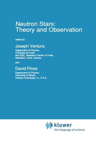 Neutron Stars: Theory and Observation - J.E Ventura; David Pines