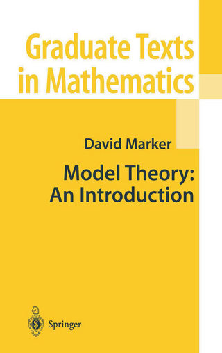 Model Theory : An Introduction - David Marker