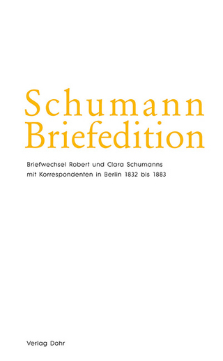 Schumann-Briefedition / Schumann-Briefedition II.17 - Klaus Martin Kopitz; Eva Katharina Klein; Thomas Synofzik; Robert-Schumann-Haus Zwickau