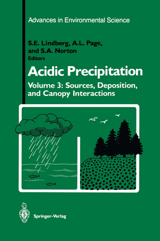 Acidic Precipitation - S.E. Lindberg; A.L. Page; S.A. Norton