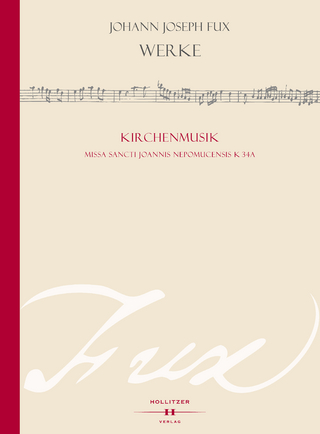 Missa S. Joannis Nepomucensis K 34a - Ramona Hocker; Rainer J. Schwob; Johann Joseph Fux