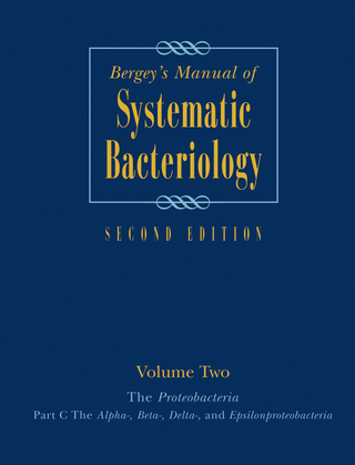 Bergey's Manual® of Systematic Bacteriology - Don J. Brenner; Noel R. Krieg