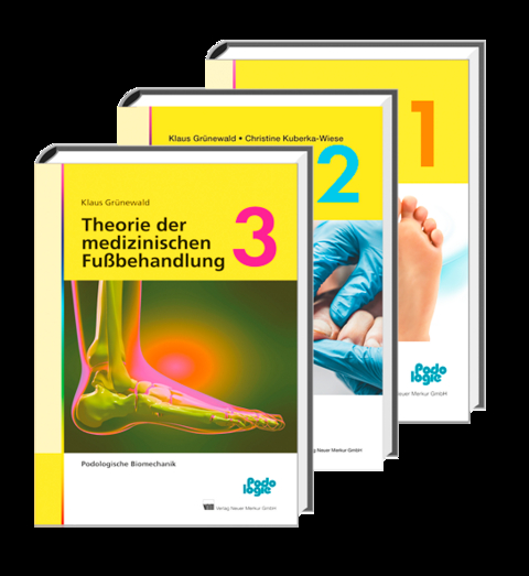 Theorie der medizinischen Fußbehandlung, Band 1-3, Set - Klaus Grünewald