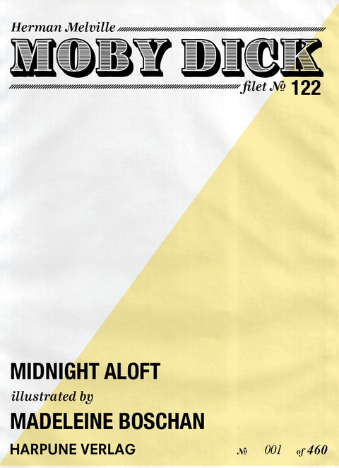 Moby Dick Filet No 122 - Midnight Aloft - Illustrated by Madeleine Boschan - Herman Melville