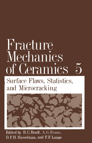 Fracture Mechanics of Ceramics - R. C. Bradt; A. G. Evans; D. P. H. Hasselman; F. F. Lange