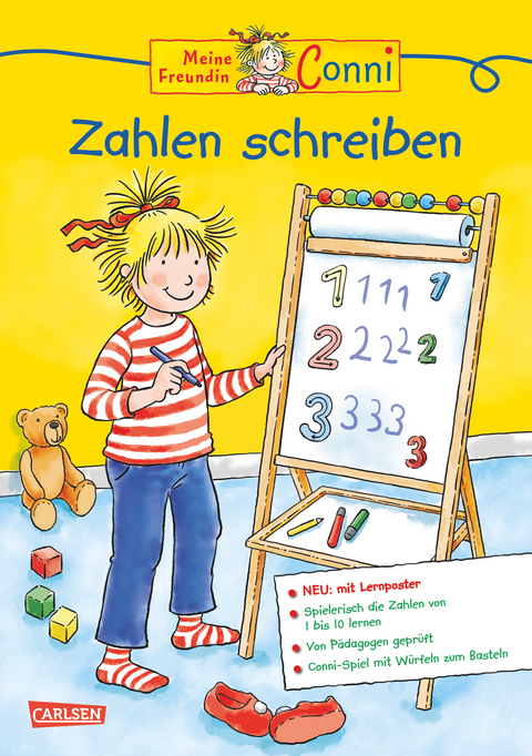 Conni Gelbe Reihe (Beschäftigungsbuch): Zahlen schreiben Extra - Hanna Sörensen