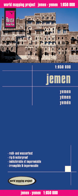 Reise Know-How Landkarte Jemen (1:850.000) - Reise Know-How Verlag Reise Know-How Verlag Peter Rump