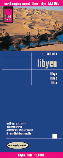 Reise Know-How Landkarte Libyen (1:1.600.000) - Reise Know-How Verlag Reise Know-How Verlag Peter Rump
