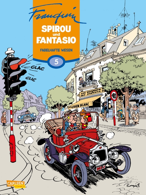 Spirou und Fantasio Gesamtausgabe 5: Fabelhafte Wesen - André Franquin