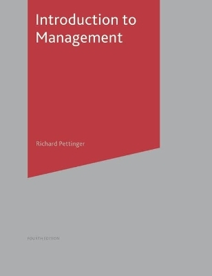 Introduction to Management - Richard Pettinger