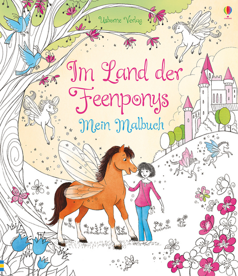 Im Land der Feenponys: Mein Malbuch - Lesley Sims, Zanna Davidson