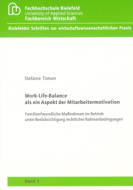 Work-Life-Balance als ein Aspekt der Mitarbeitermotivation - Stefanie Toman