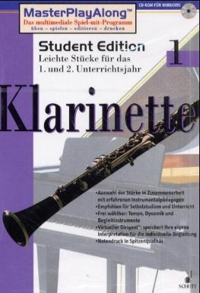 MasterPlay Along / Student Edition 1 / Für Klarinette. (Dt.). (SDL 1047)