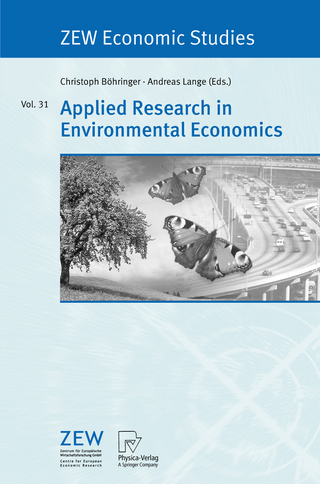 Applied Research in Environmental Economics - Christoph Böhringer; Andreas Lange