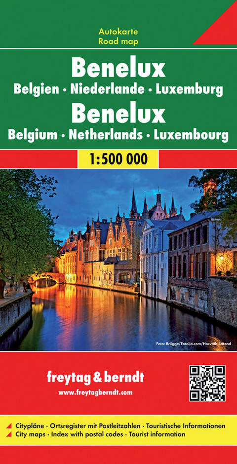 Benelux, Autokarte 1:500.000 - 