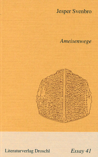 Ameisenwege - Jesper Svenbro