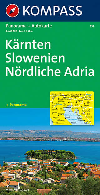Kärnten - Slowenien - Nördliche Adria - KOMPASS-Karten GmbH