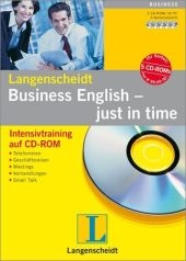 Langenscheidt Business English - just in time  - 5 CD-ROMs und Wortschatzbuch