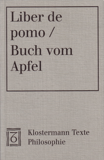 Liber de Pomo - Buch vom Apfel