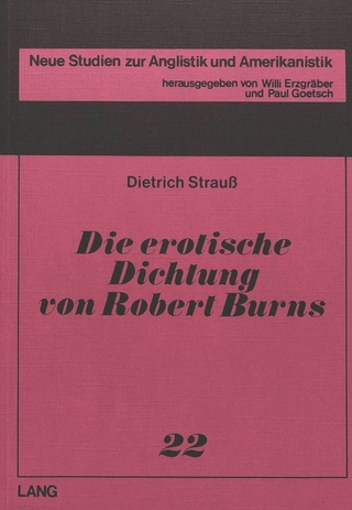 Die erotische Dichtung von Robert Burns- (The Erotic Poetry of Robert Burns) - Dietrich Strauss