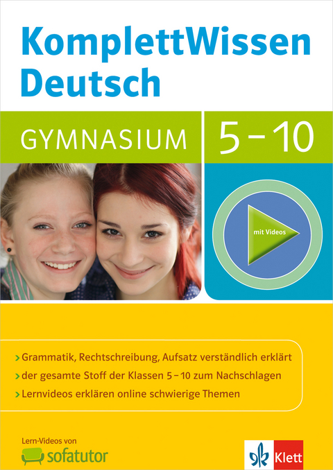 KomplettWissen Deutsch Gymnasium 5.-10. Klasse - Sonja Alof, Astrid Wilmot-Günther