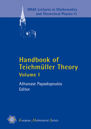 Handbook of Teichmüller Theory - Athanase Papadopoulos