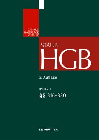 Handelsgesetzbuch / §§ 316-330 - Mathias Habersack; Christian Kersting; Jan Schürnbrand