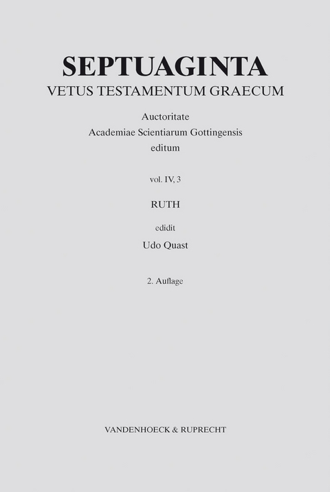 Septuaginta. Band 4,3 - 