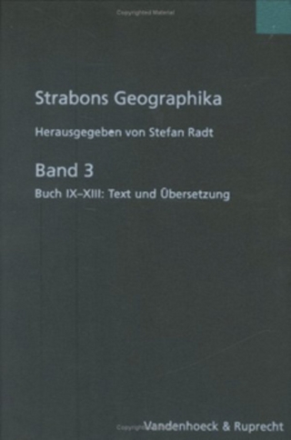 Strabons Geographika Band 3 - Strabo; Stefan Radt