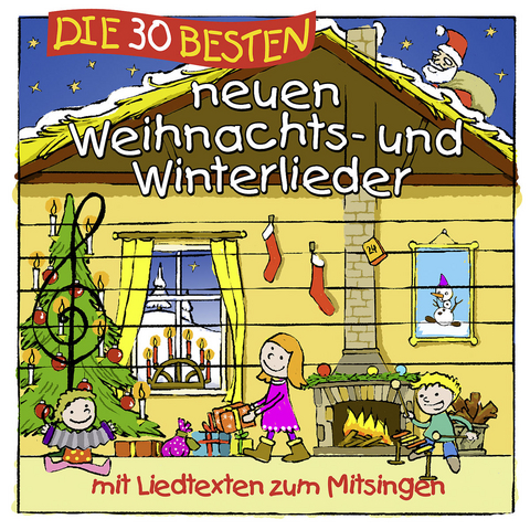 Die 30 besten neuen Weihnachts- und Winterlieder, 1 Audio-CD - Simone Sommerland, Karsten Glück,  Die Kita-Frösche