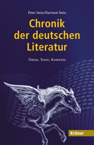 Chronik der deutschen Literatur - Peter Stein; Hartmut Stein
