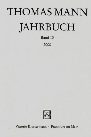 Thomas Mann Jahrbuch - Eckhard Heftrich; Hans Wysling; Eckhard Heftrich; Thomas Sprecher