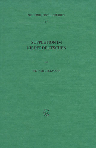 Suppletion im Niederdeutschen - Werner Beckmann